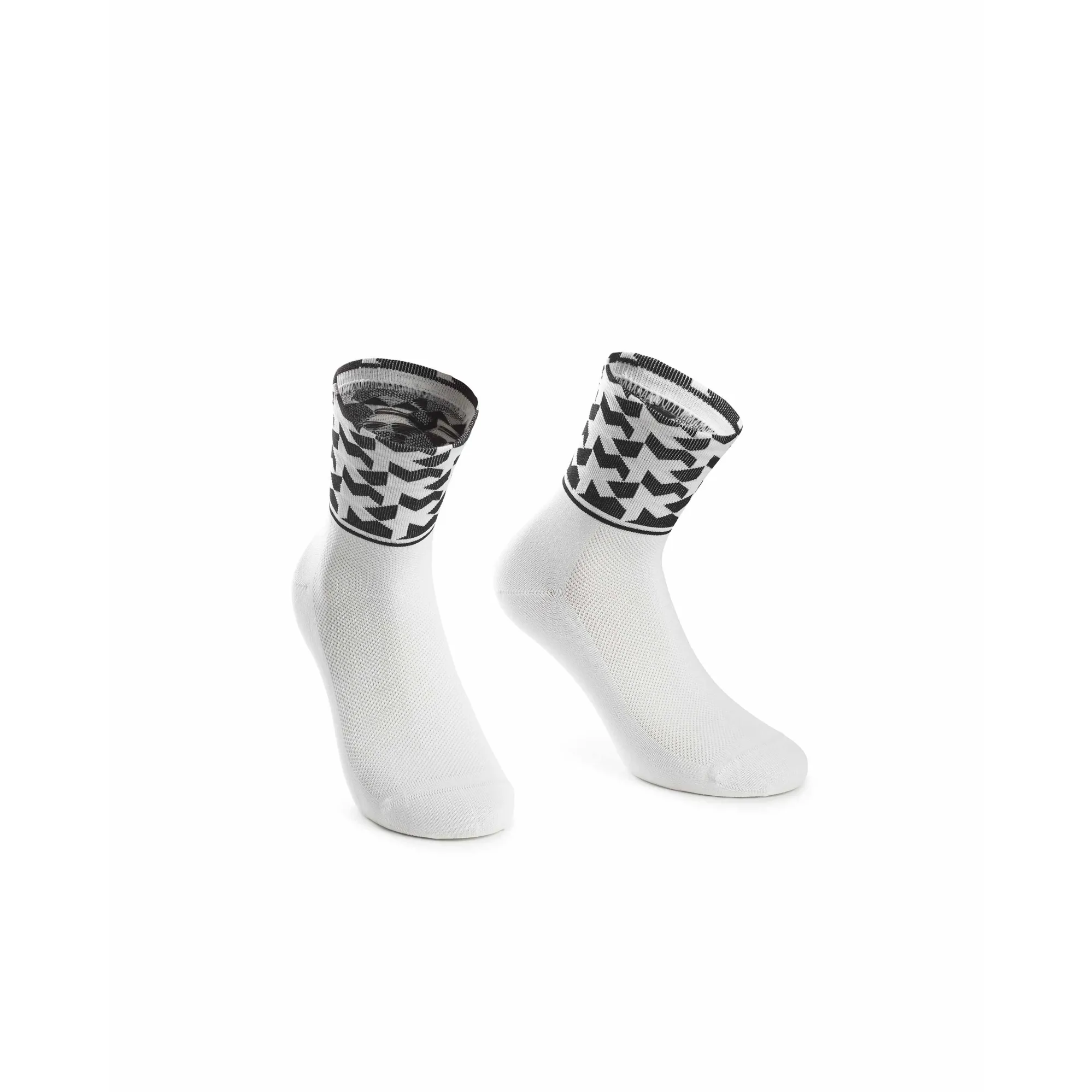 Assos Monogram Summer Cycling Socks evo8 Holy White